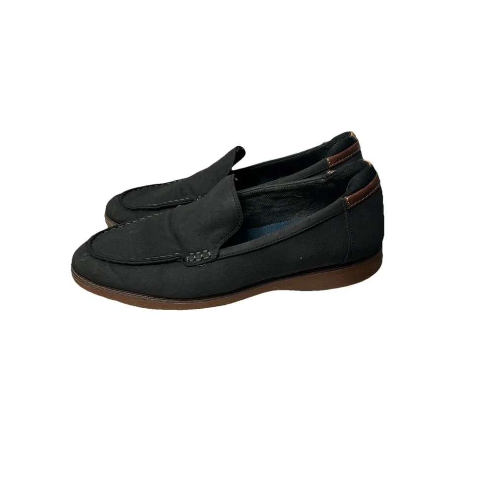 Dr. Scholl's Sync Up Moc Men's 12M Black Slip On Loafers Comfort Casual Gorpcore